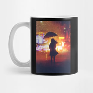 Lonely woman Mug